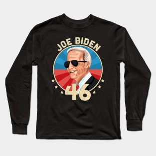 Joe Biden 46 - Elected Joe Biden President 46th Vintage 2020 Long Sleeve T-Shirt